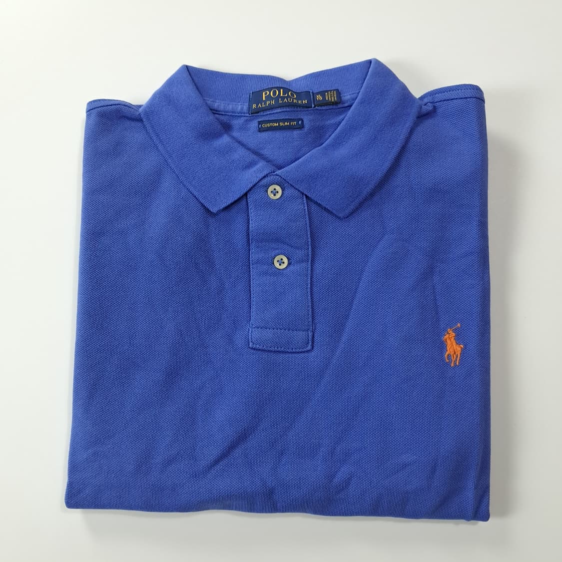 CK339 XL 폴로 커스텀슬림핏 로열블루 칼라 티셔츠 상품이미지6
