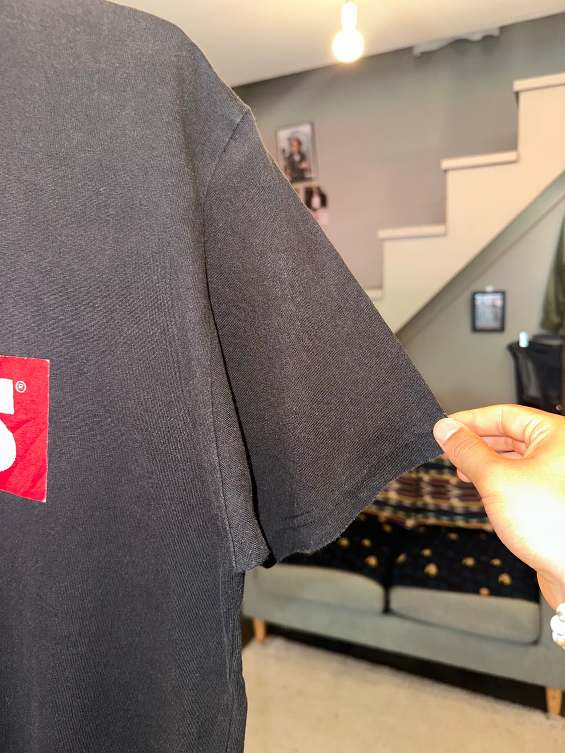 00’s Ben Davis box logo cotton T-shirt 상품이미지4