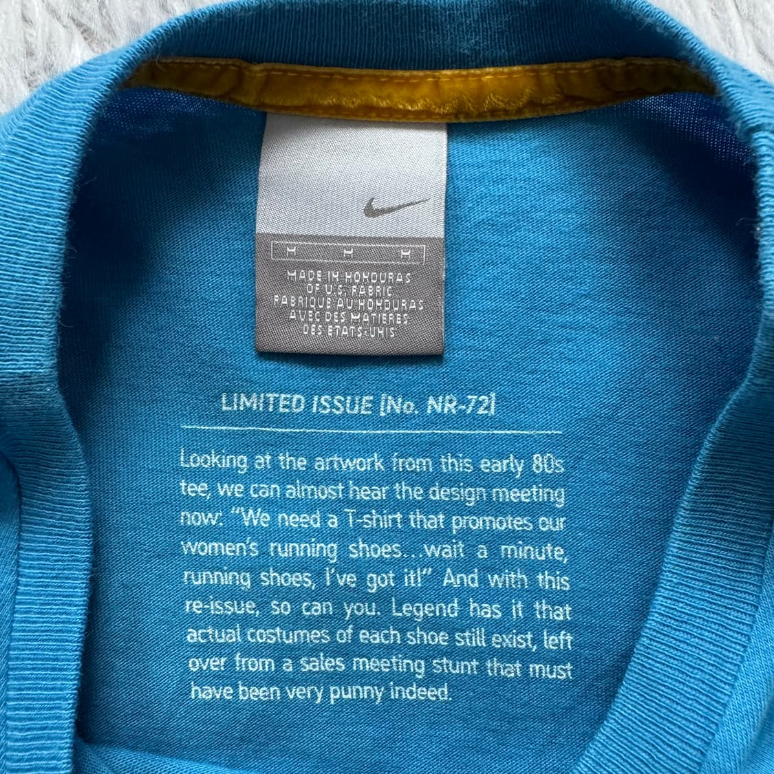NIKE 일본빈티지 슬림핏 반팔 나이키 딱붙핏 반팔티 나이키반팔 M 40 상품이미지4