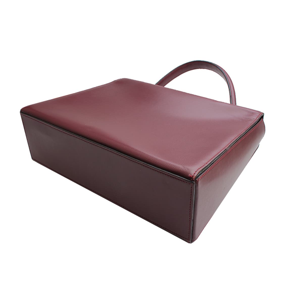 까르띠에 해피라인 와인색 토트백 상품이미지4