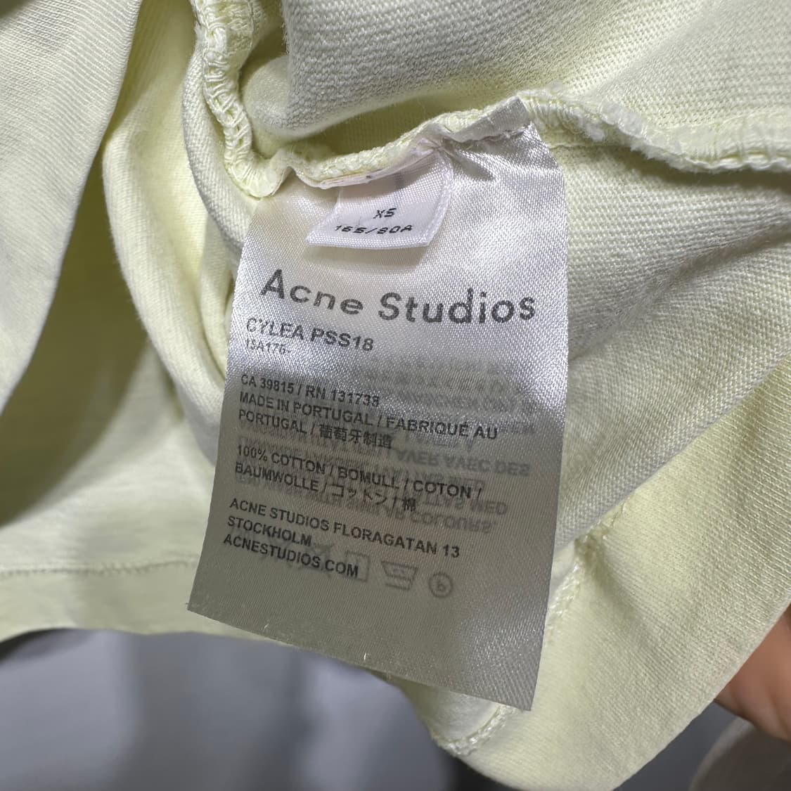 아크네 스튜디오 반팔 판매합니다 상품이미지7