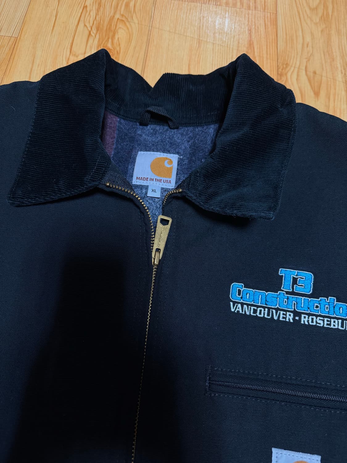 [새제품] XL 칼하트 디트로이트 자켓 J001 블랙 BLK 엑스라지 상품이미지3