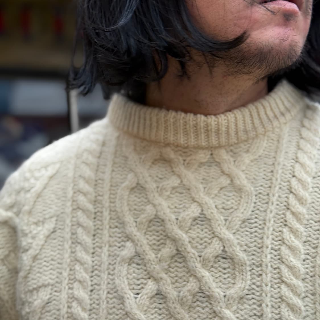 80's Bracket 피셔맨 스웨터 L 상품이미지9