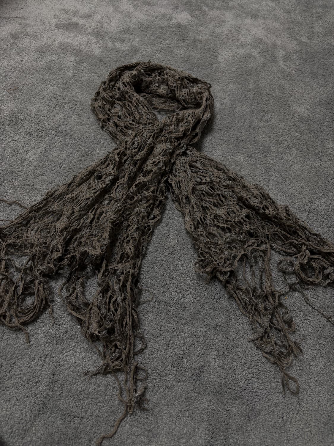 Vintage v-kei grunge mood scarfu 상품이미지2