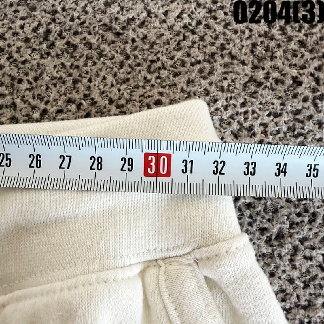 [S] 챔피온 여성 아이보리 트레이닝 조거 팬츠 0204(3) 상품이미지5