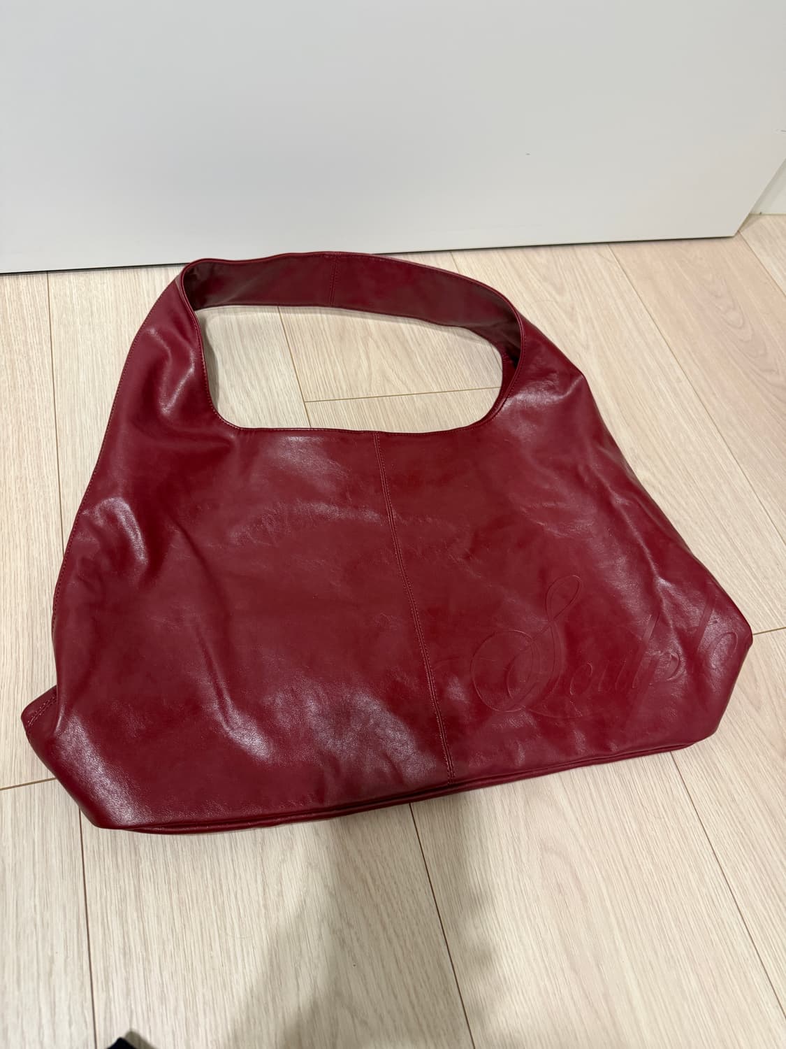스컬프터 호보백 레드 상품이미지3