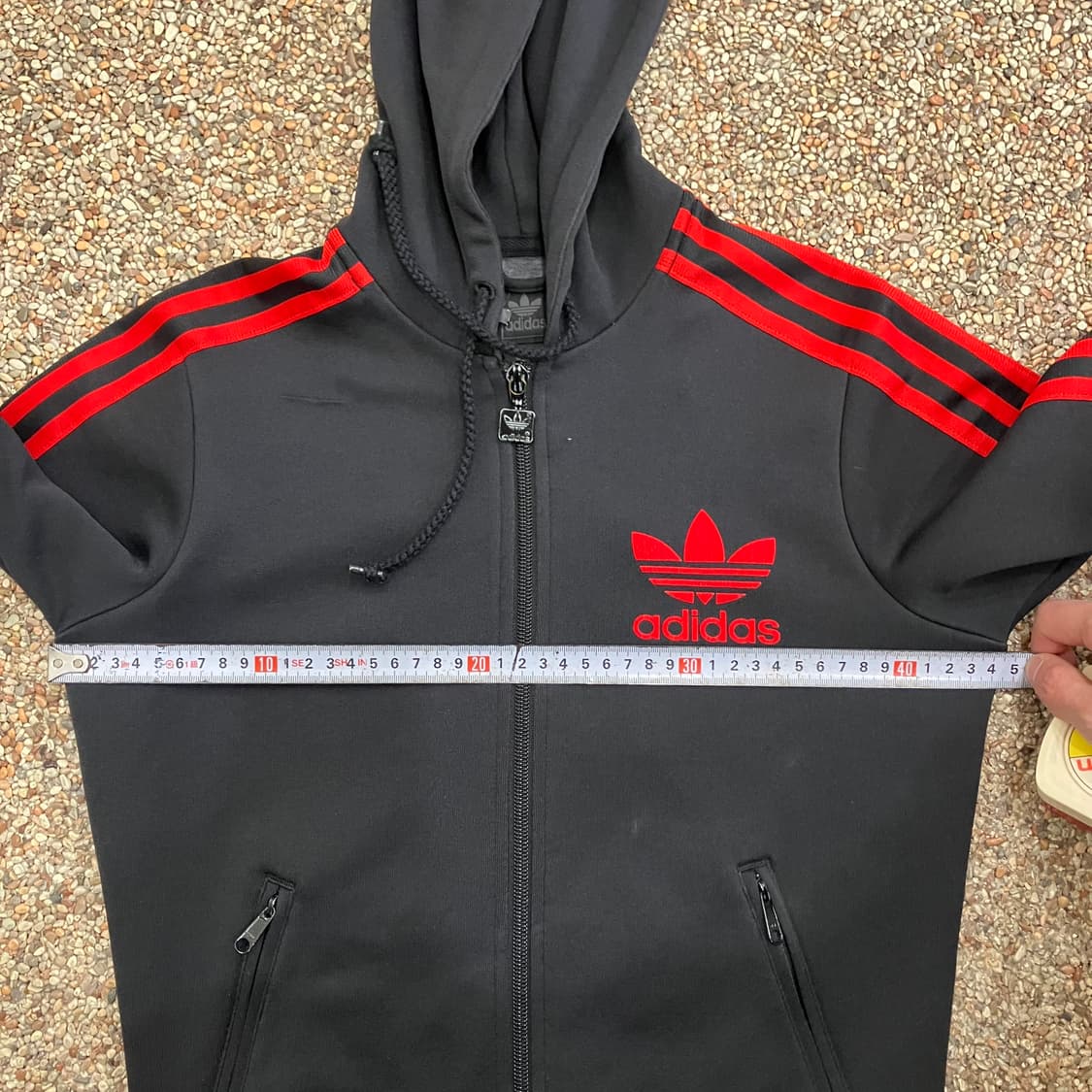 116 아디다스 플락 후드집업 검빨 상품이미지6