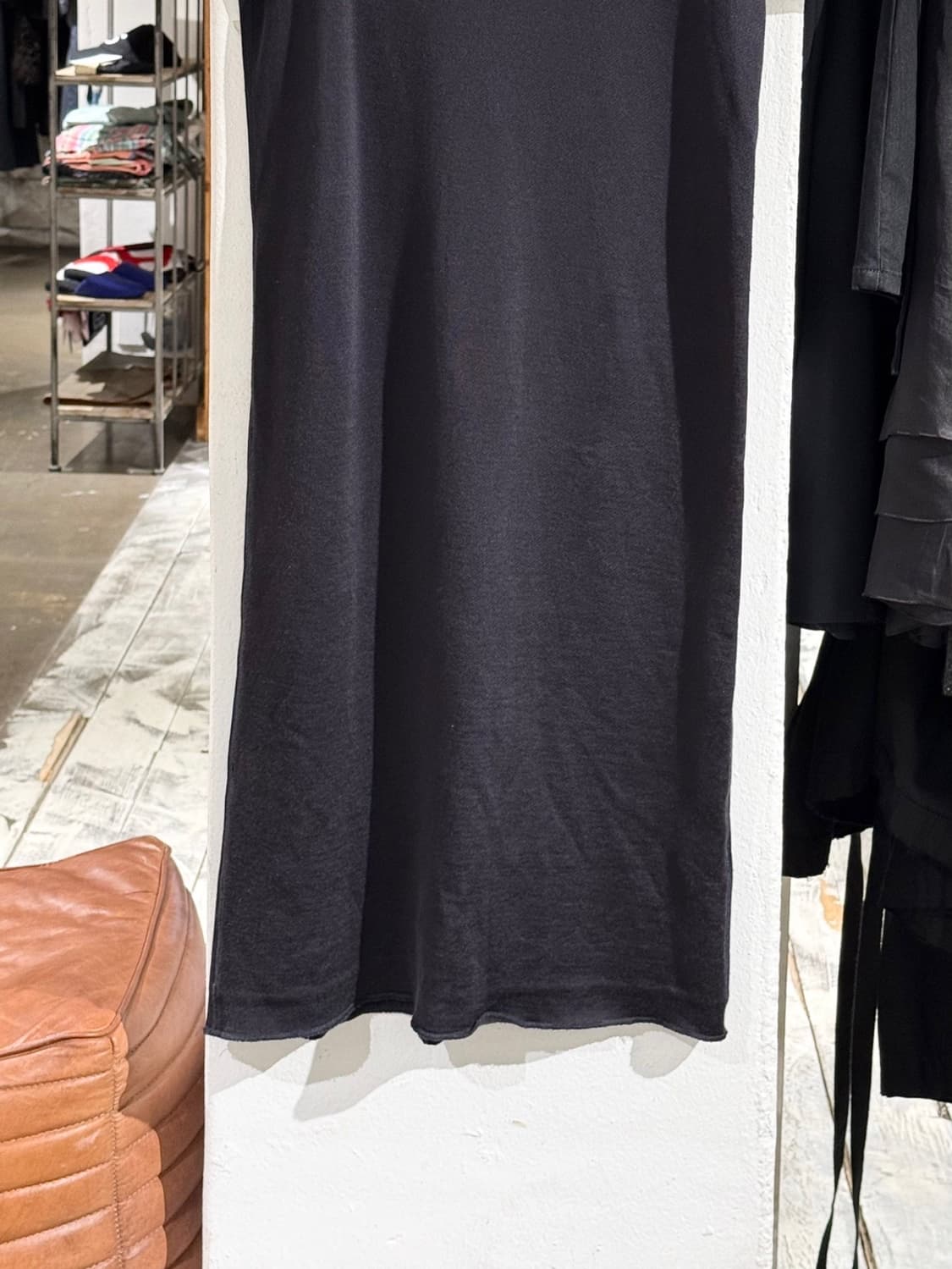 이자벨마랑 다크네이비 기모 래글런 티셔츠 드레스 상품이미지3