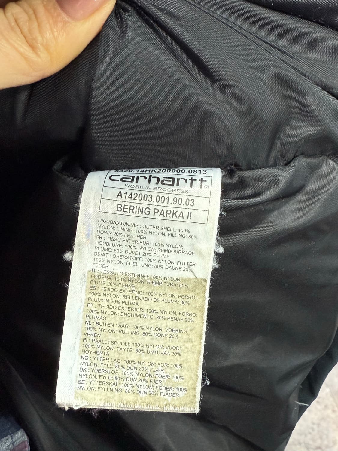 칼하트 패딩 상품이미지3