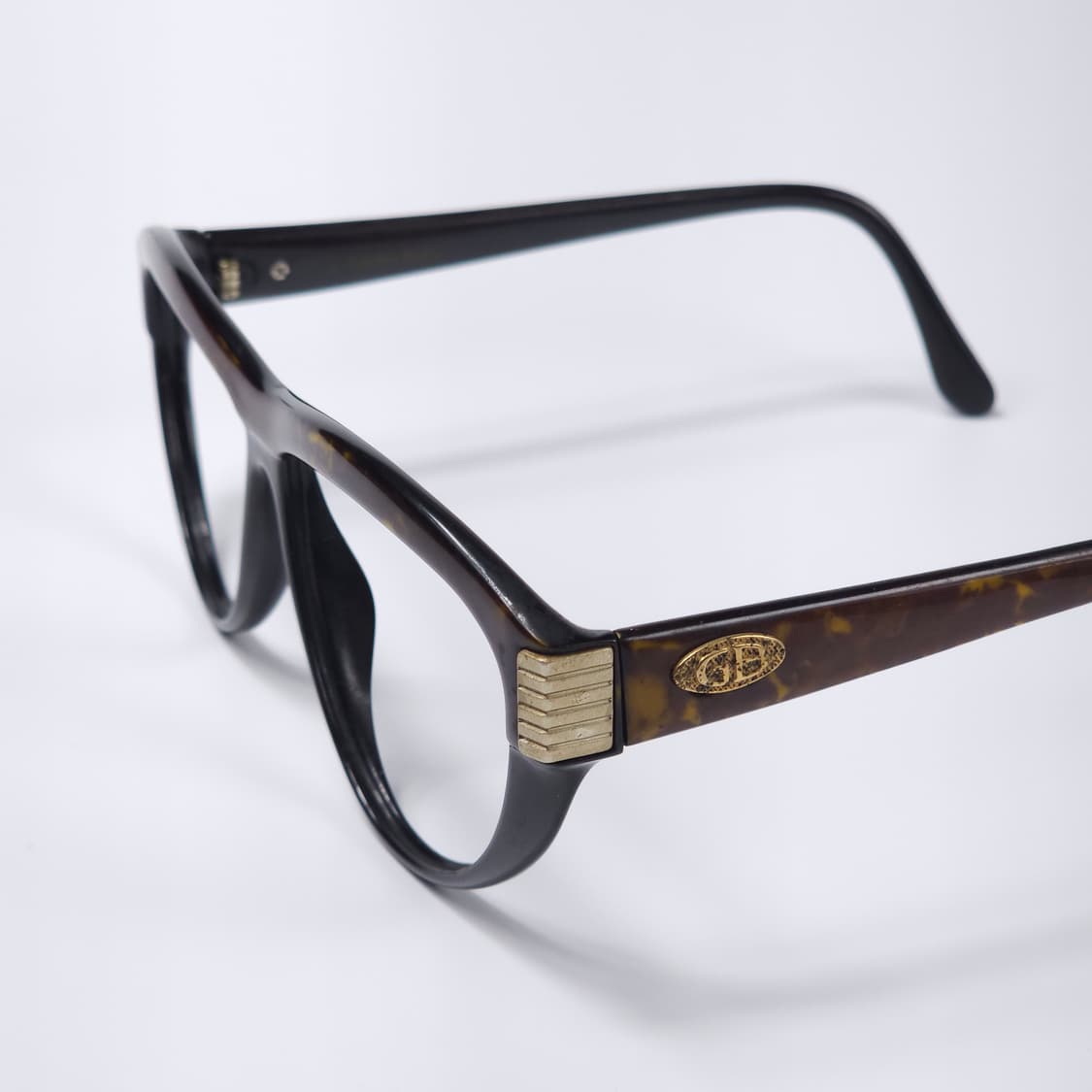 80년도 Golden Bell 올드빈티지 뿔테 안경 상품이미지4