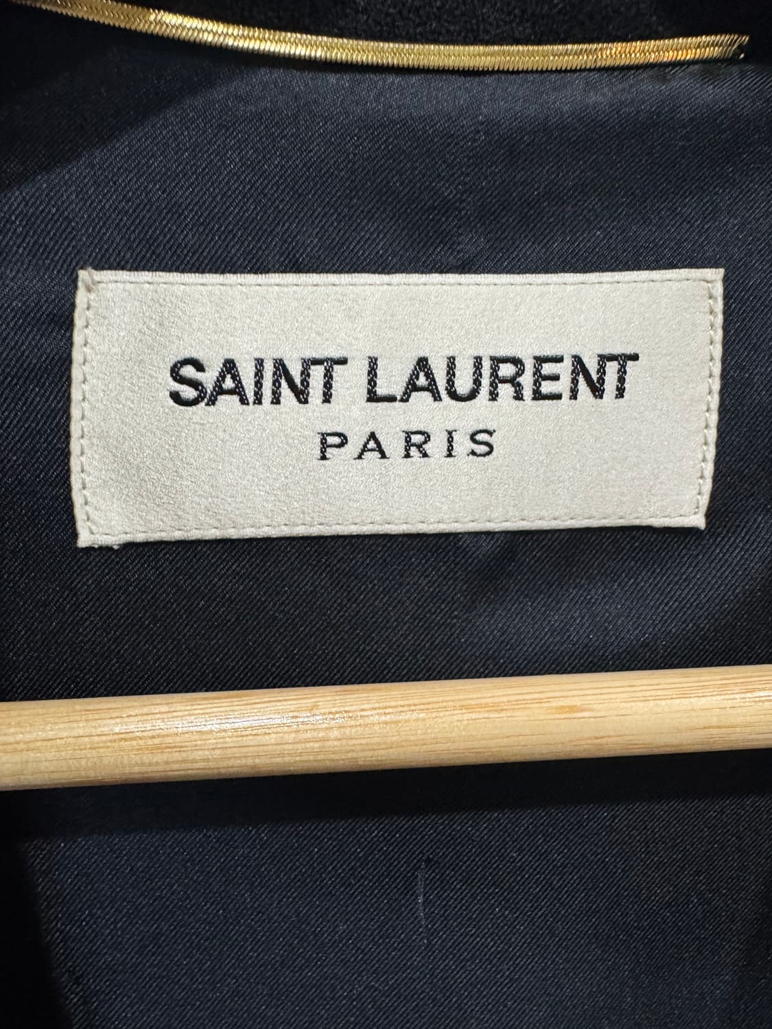 생로랑 블랙 케이프 자켓 F34 정품 상품이미지4