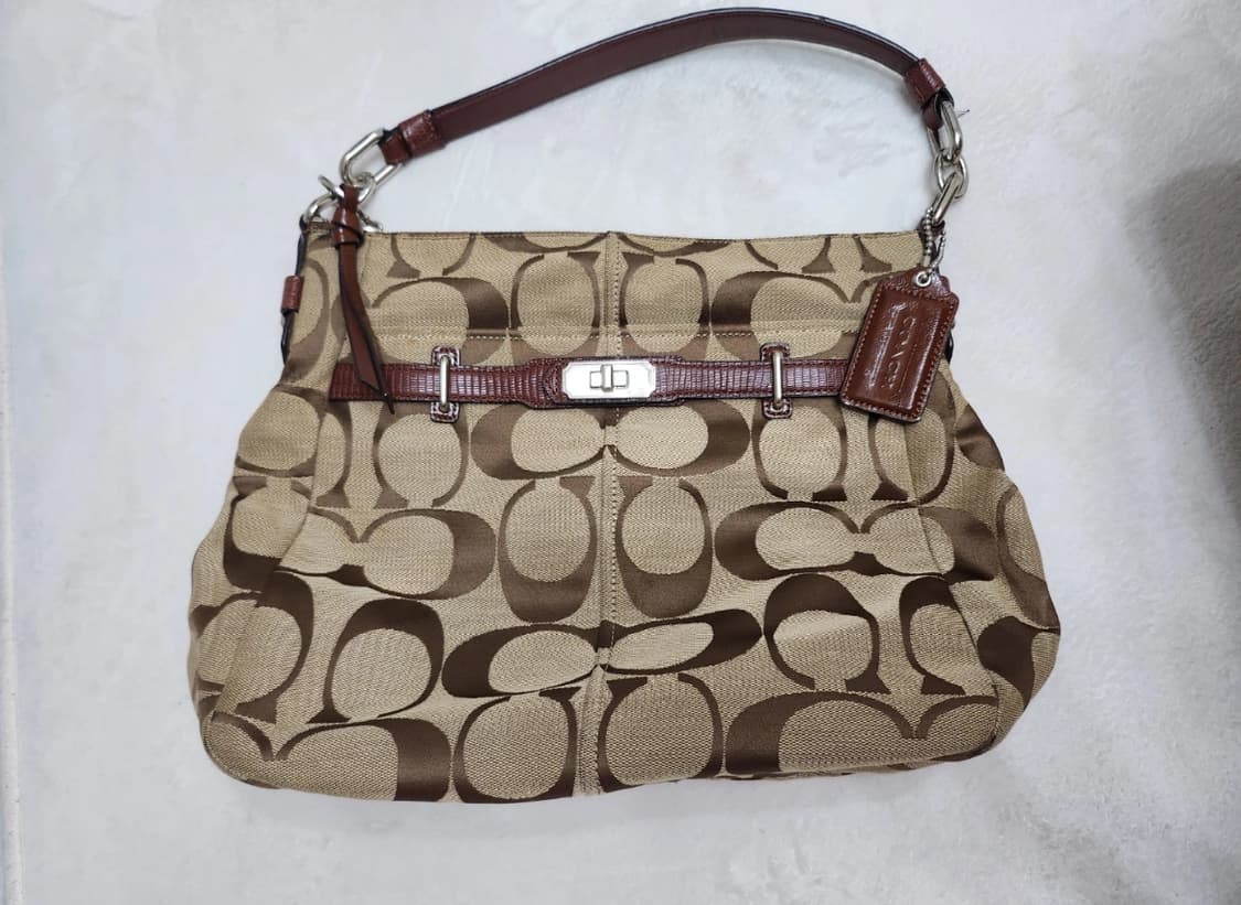 코치 첼시 시그니처 애슐린 호보백 상품이미지2