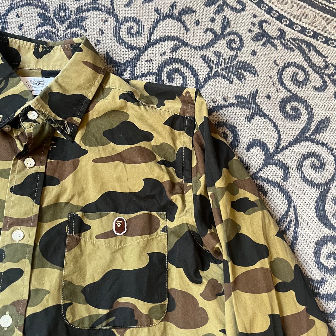 M 베이프 카모 원포켓 셔츠/W2485 상품이미지2