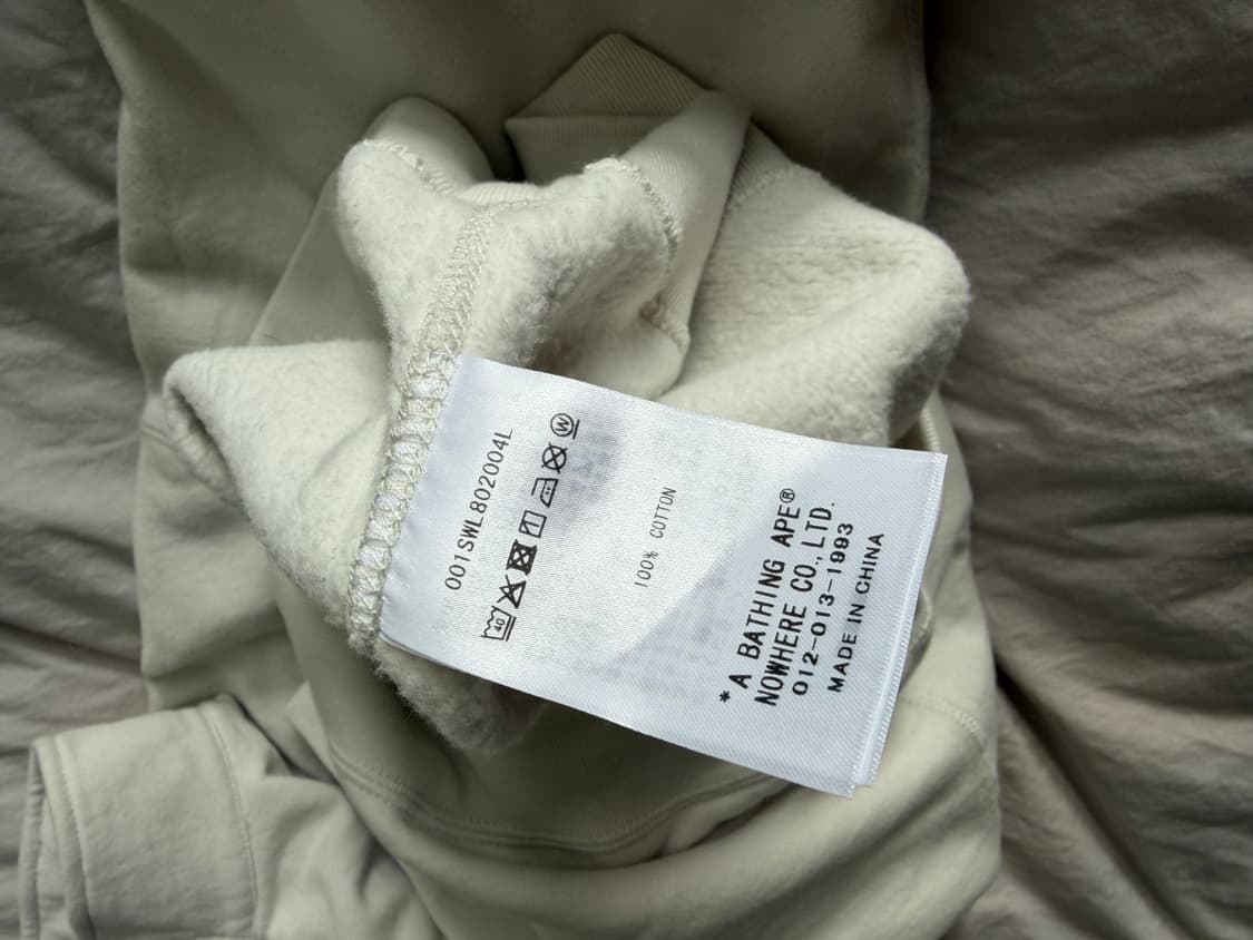 베이프 하프집업 M 상품이미지5