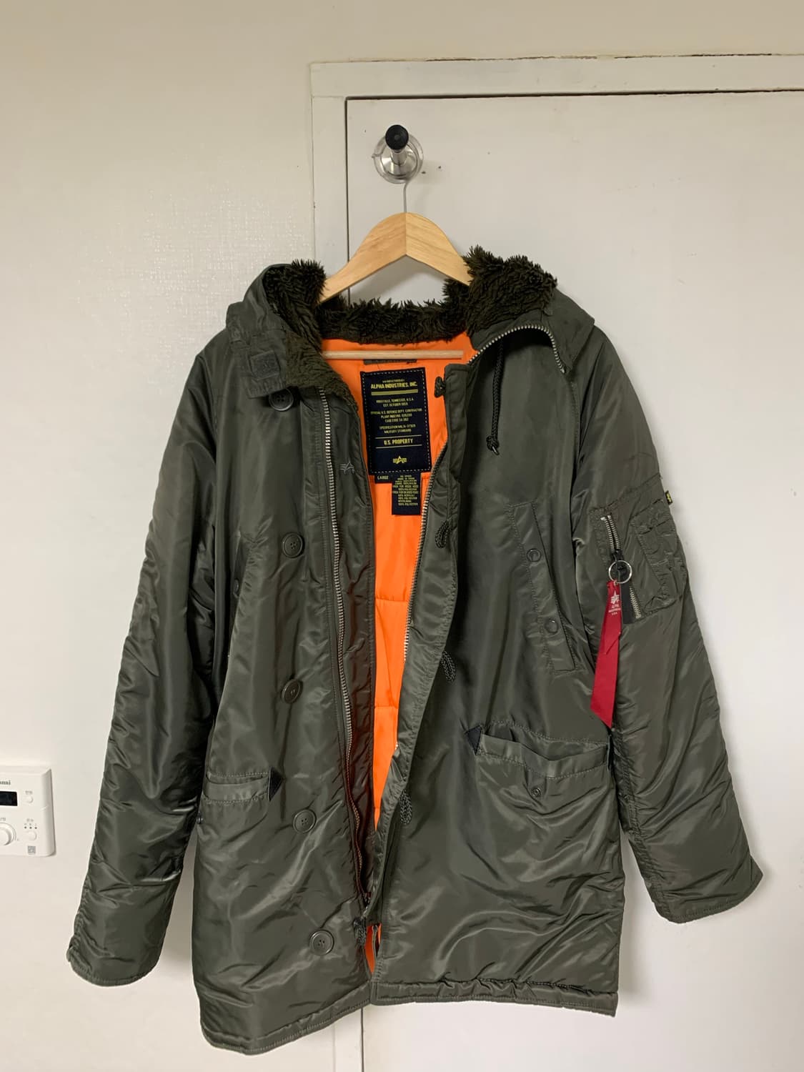 알파인더스트리 야상 상품이미지1