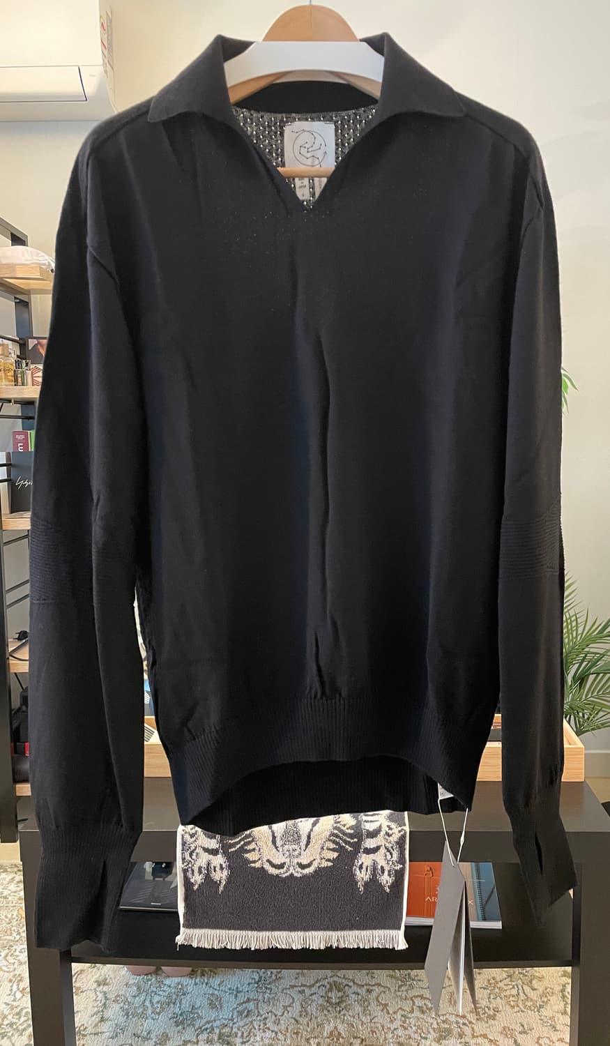 골드윈 0 엔지니어드 레이어 니트 탑 상품이미지2