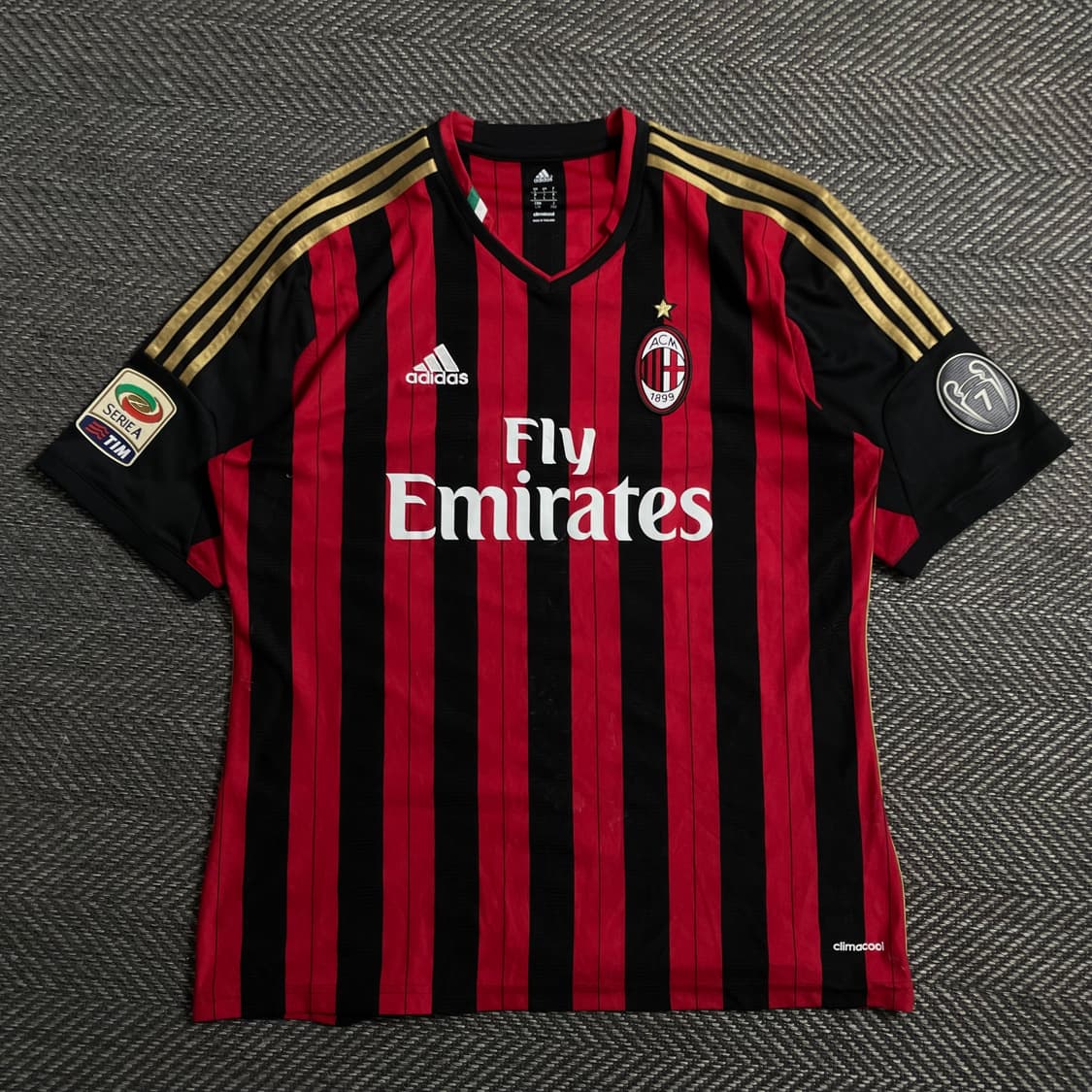 아디다스 ac밀란 13-14 시즌 리그 패치 카카 유니폼o 4126 상품이미지2