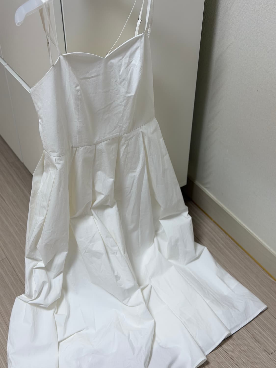 플로움 Classic Heart Bustier Dress 화이트 S 상품이미지6