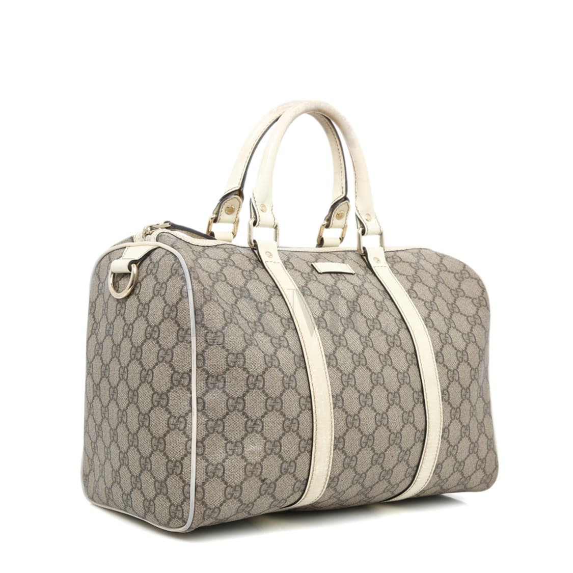 구찌 보스턴백 GG 화이트 PVC 토트 193603 상품이미지3