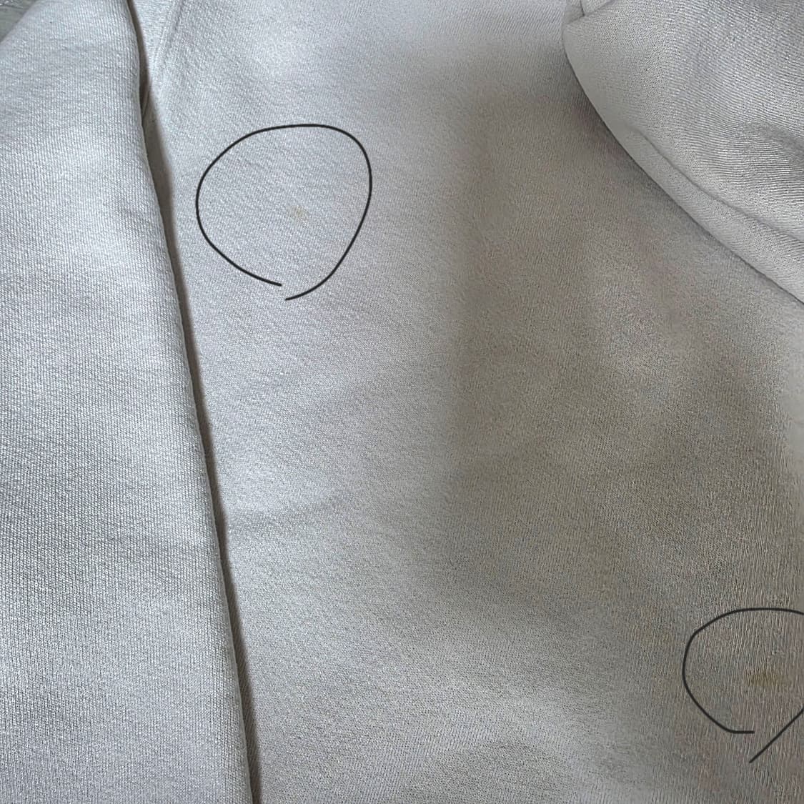 [XL]  90s 러셀 애슬레틱 화이트 후드집업 ver. 미듐컨디션 상품이미지8