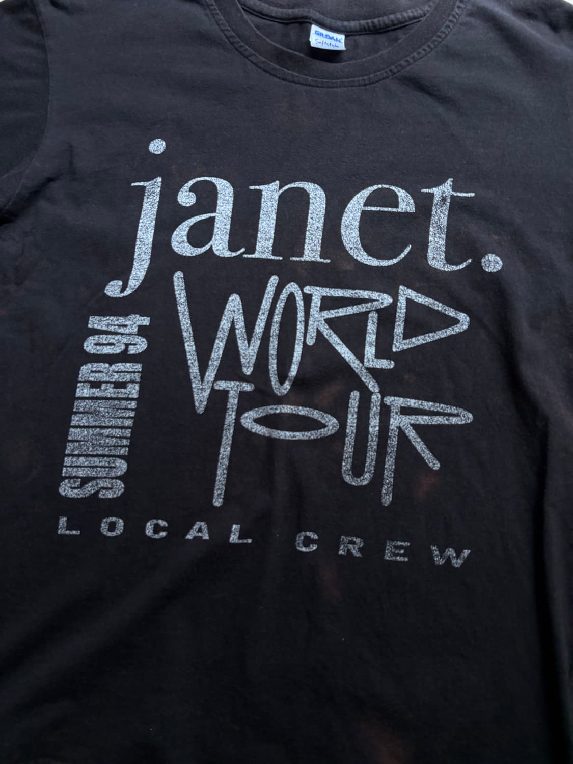Janet Jackson 자넷 잭슨 투어티 빈티지 밴드티  상품이미지2