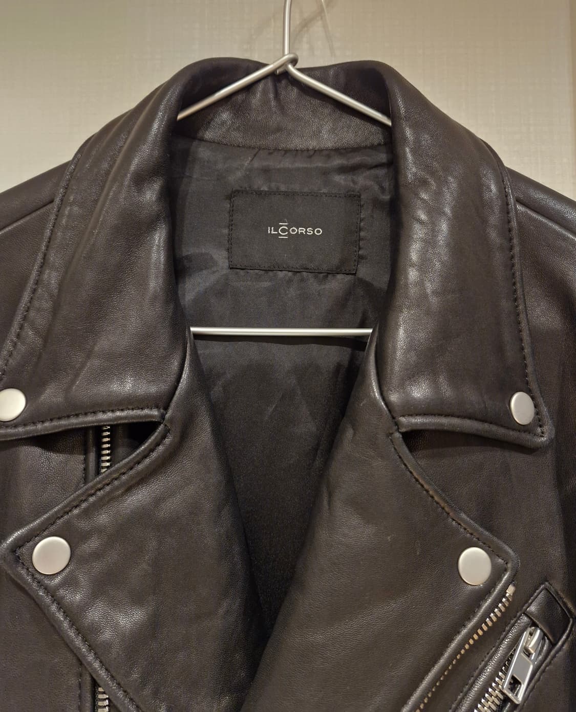 일꼬르소 양가죽 라이더자켓 100 상품이미지2