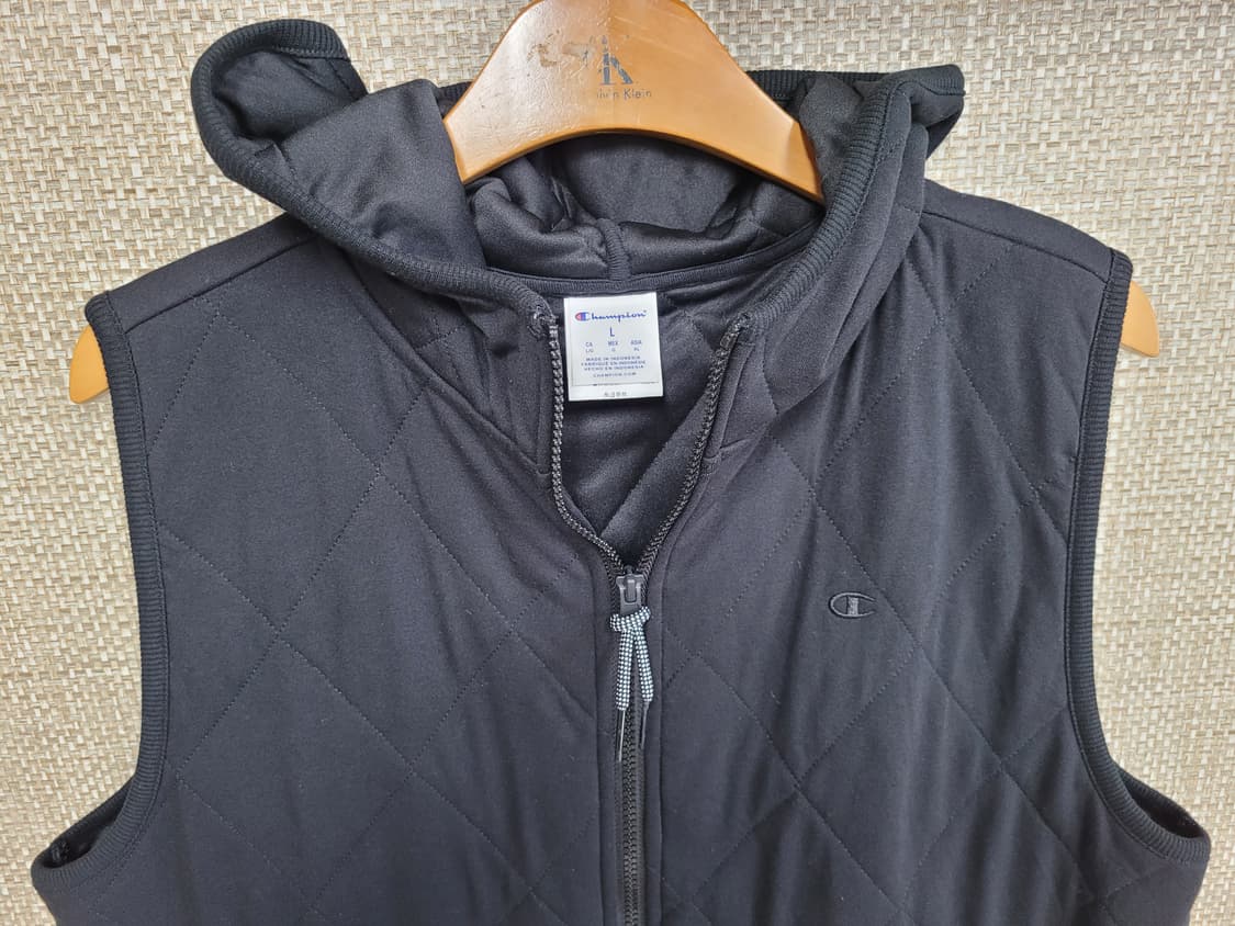 L 100사이즈 챔피언 후드 누빔 조끼 베스트 상품이미지2