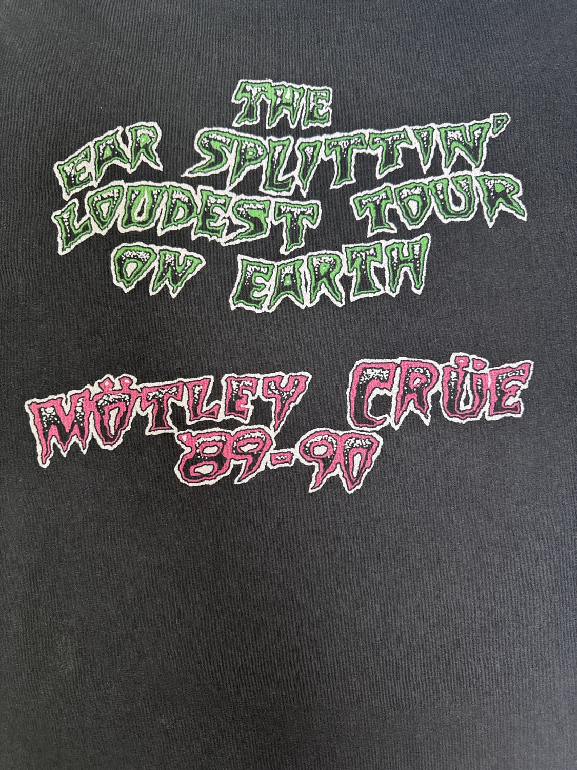 빈티지 머틀리크루 DR FEELGOOD 그래픽 티셔츠 L 상품이미지6