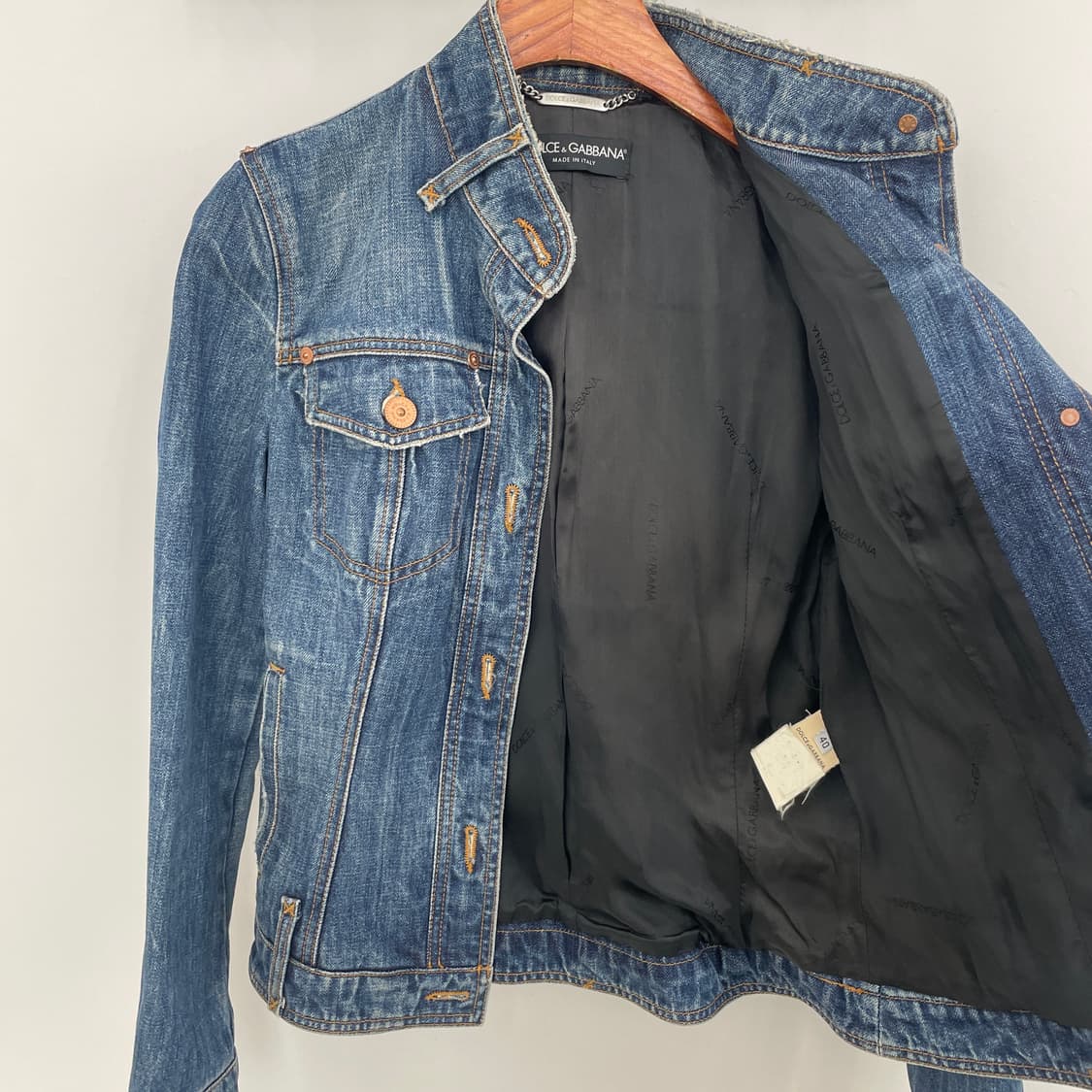 돌체앤가바나 데님 자켓 상품이미지4