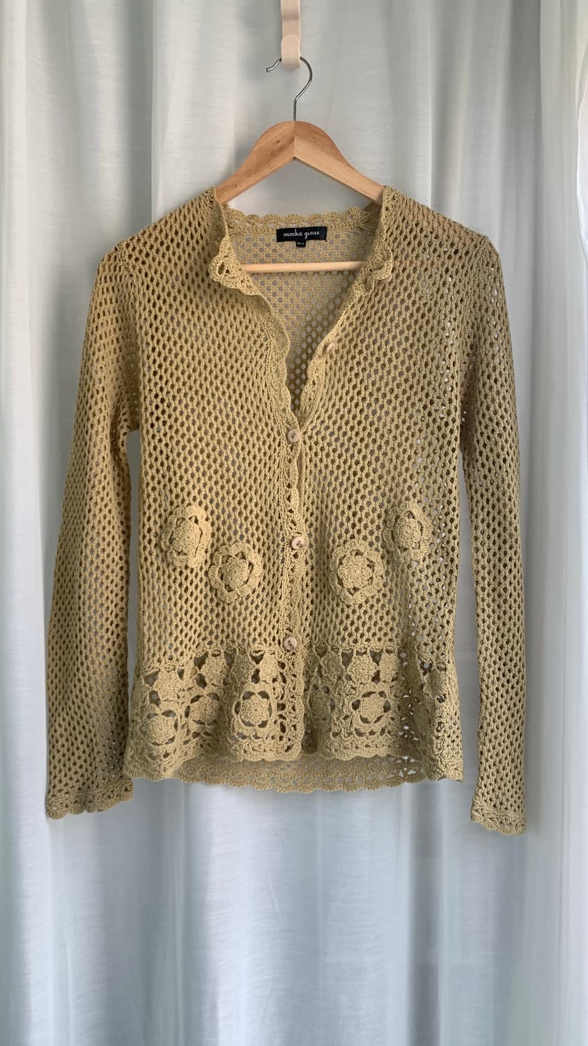 Mash flower cardigan 상품이미지1