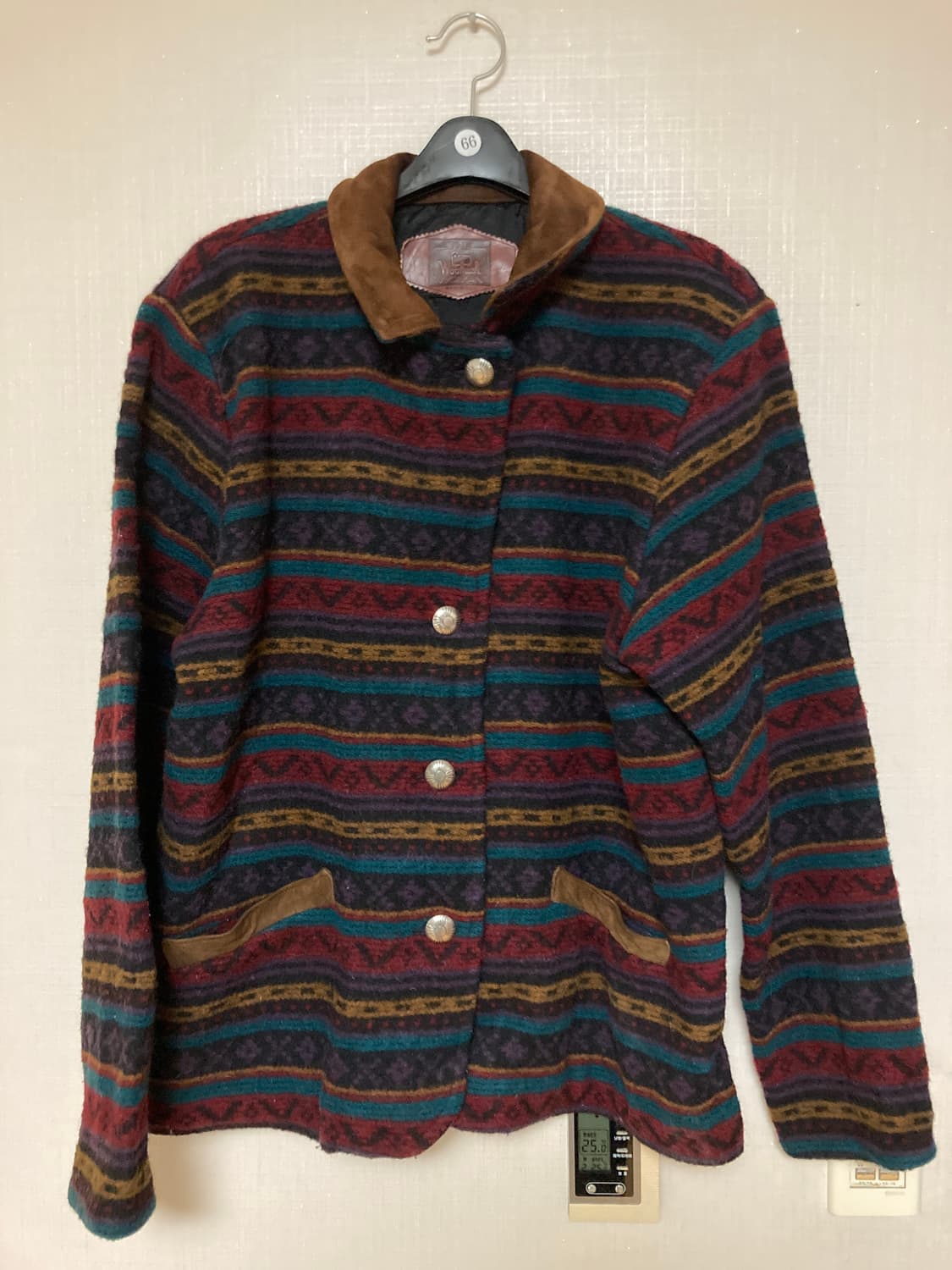 울리치 나바호 패턴 울 블라우저 자켓 상품이미지1