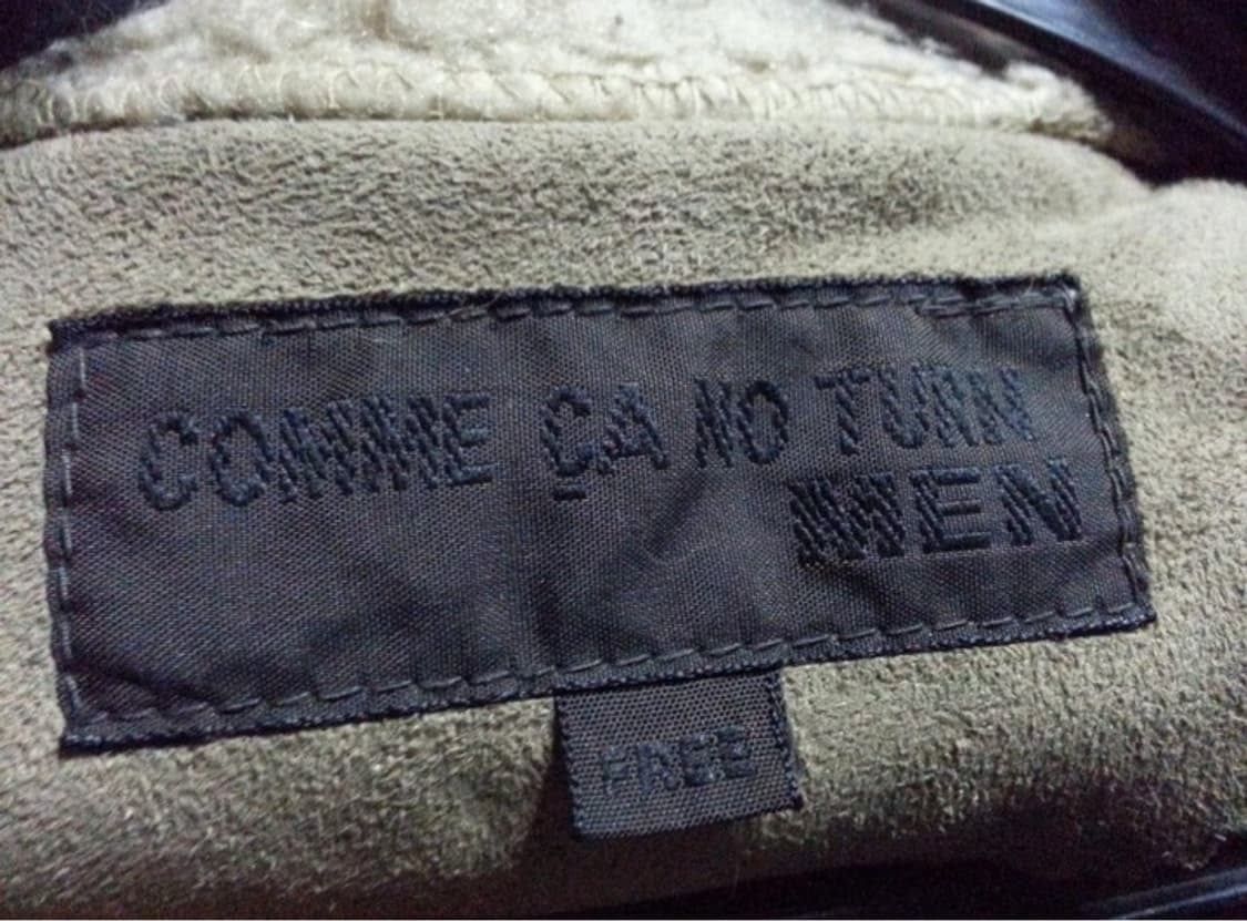 COMME CA MAN 너구리털 후드 무스탕 105 상품이미지4