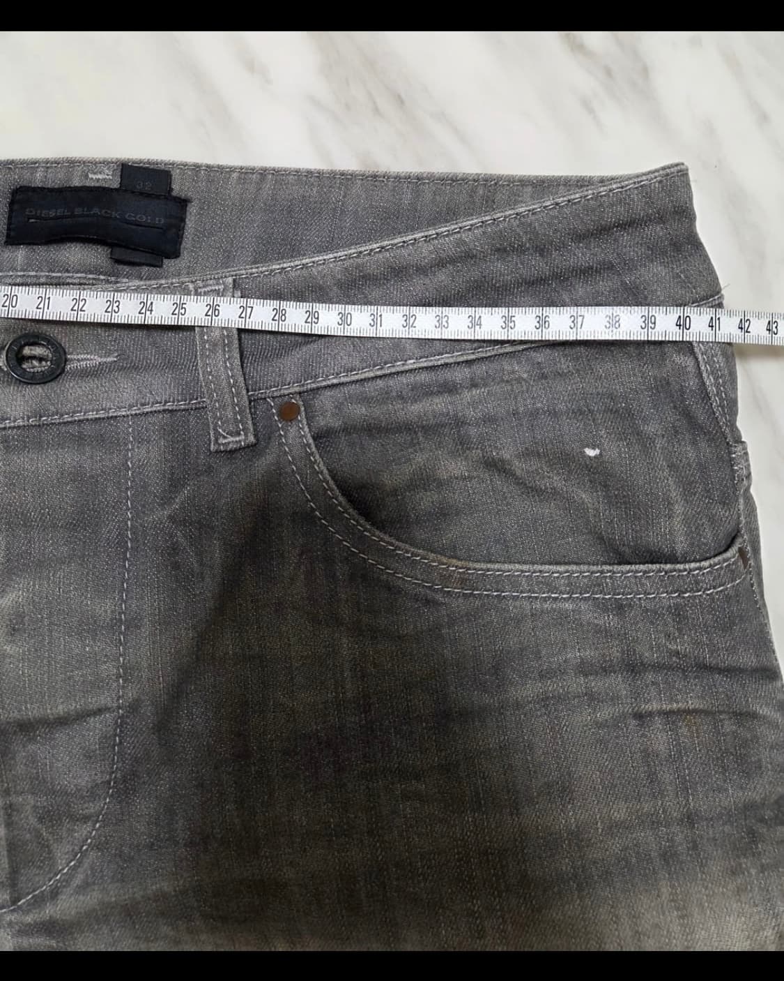 디젤 블랙골드 스트레이트 데님 상품이미지7