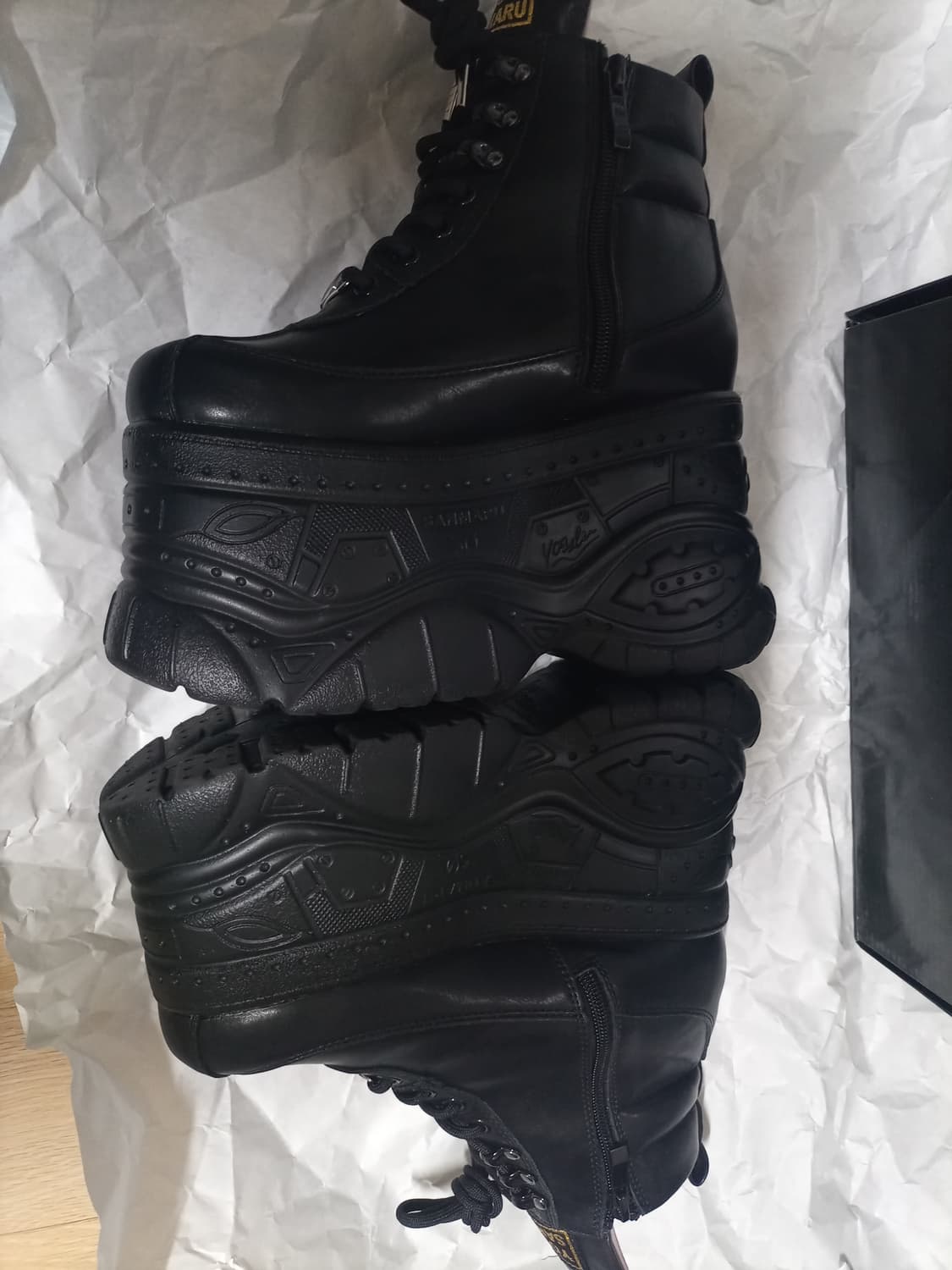 요스케 워커부츠스탠딩슈즈플랫폼통굽신발 36사이즈 잡화 상품이미지5