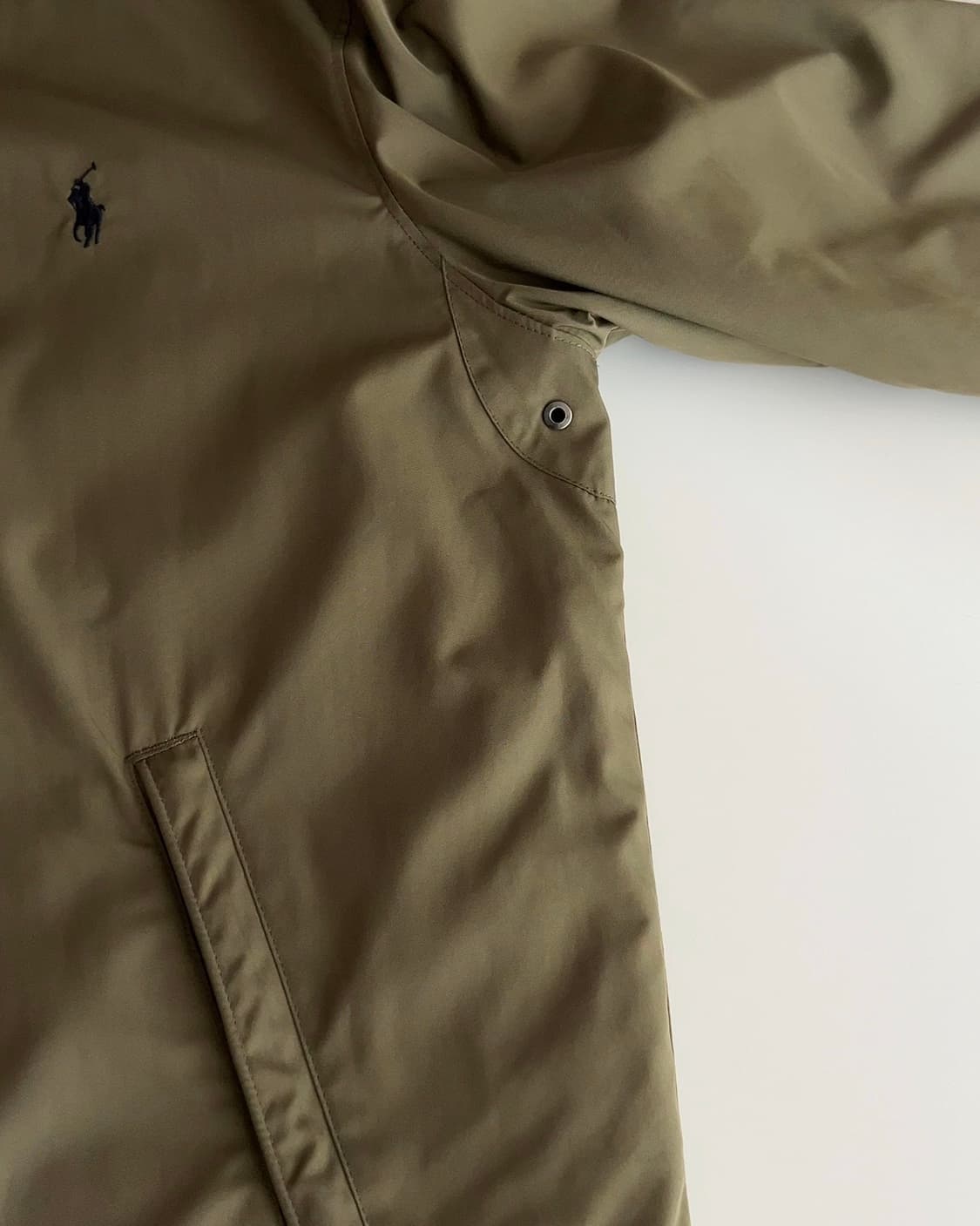 폴로 랄프로렌 기모 블루종 자켓 M 상품이미지4