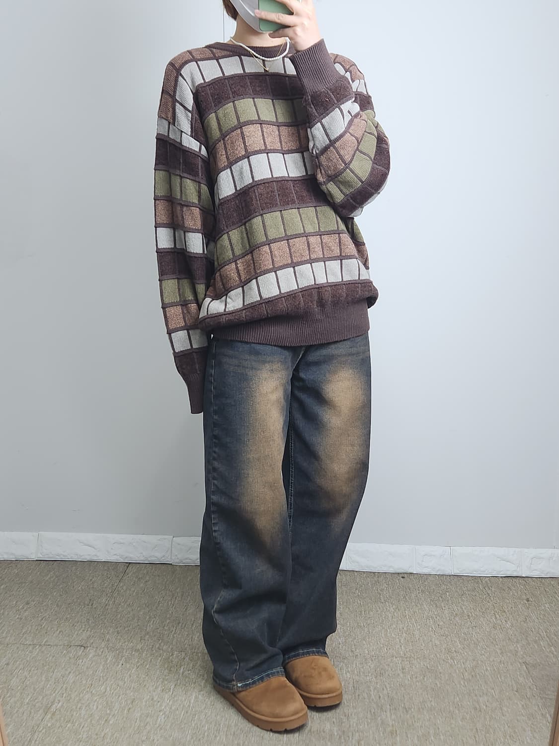 사각 오버 니트 상품이미지4