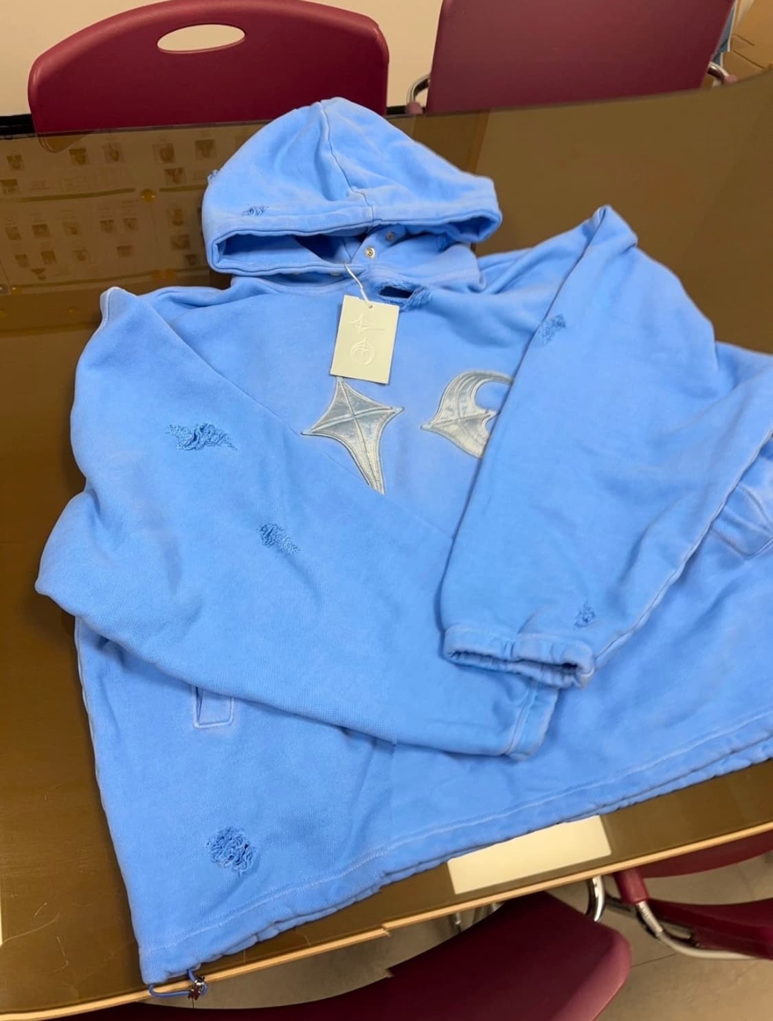 [ 새상품 2사이즈 ] 떠그클럽 부산 팝업 한정 후드  상품이미지1