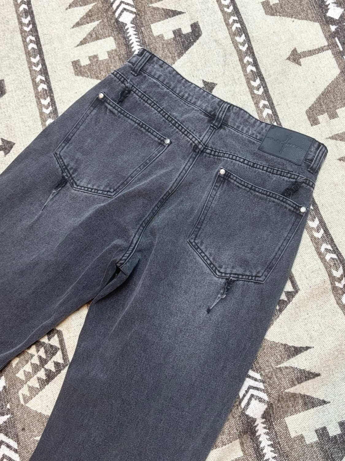 NOT4NERD 컷오프 데님 팬츠 상품이미지5