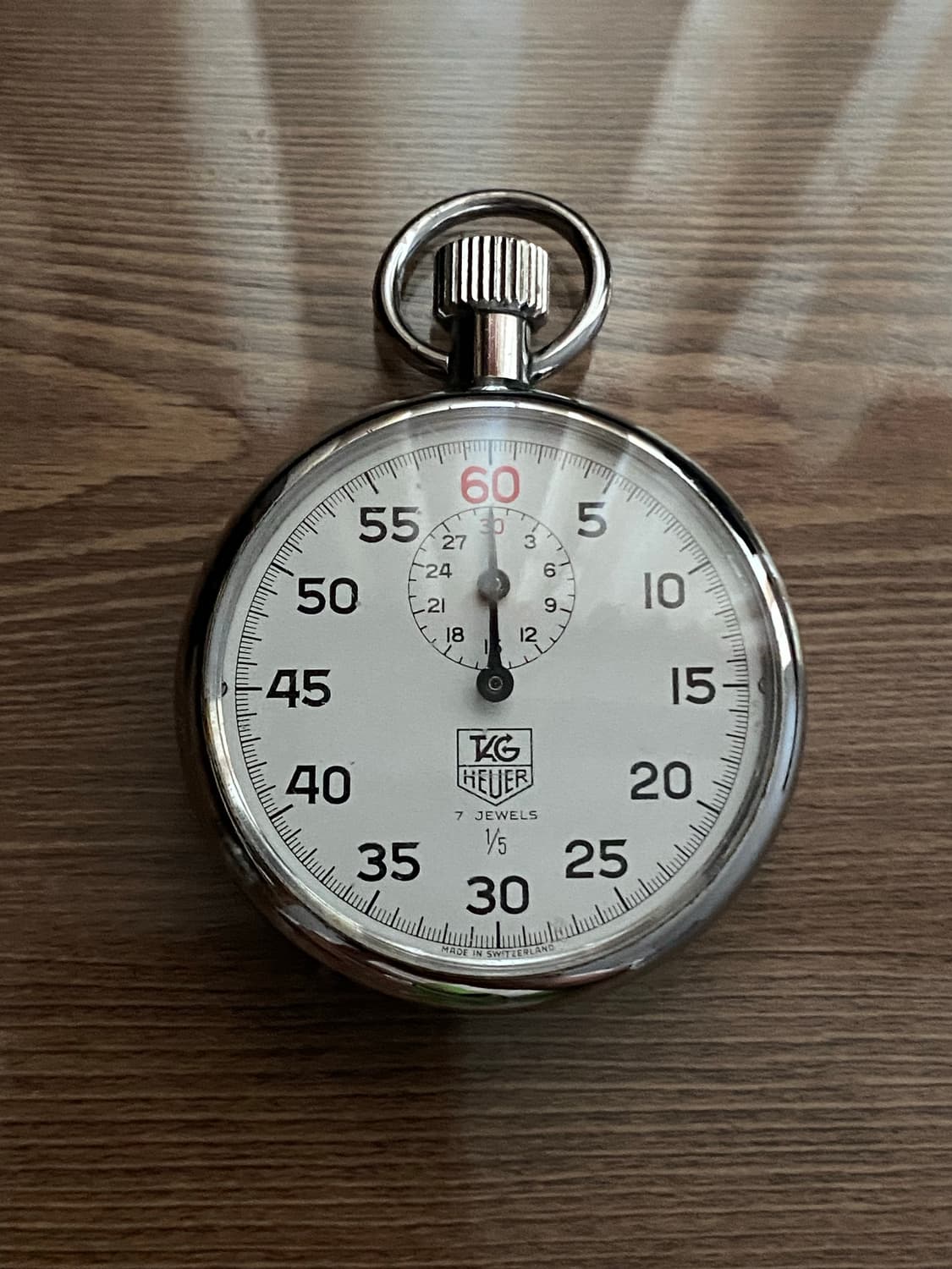 태그 호이어(Tag Heuer) 수동식 스톱워치 회중시계 빈티지시계 판매 상품이미지1