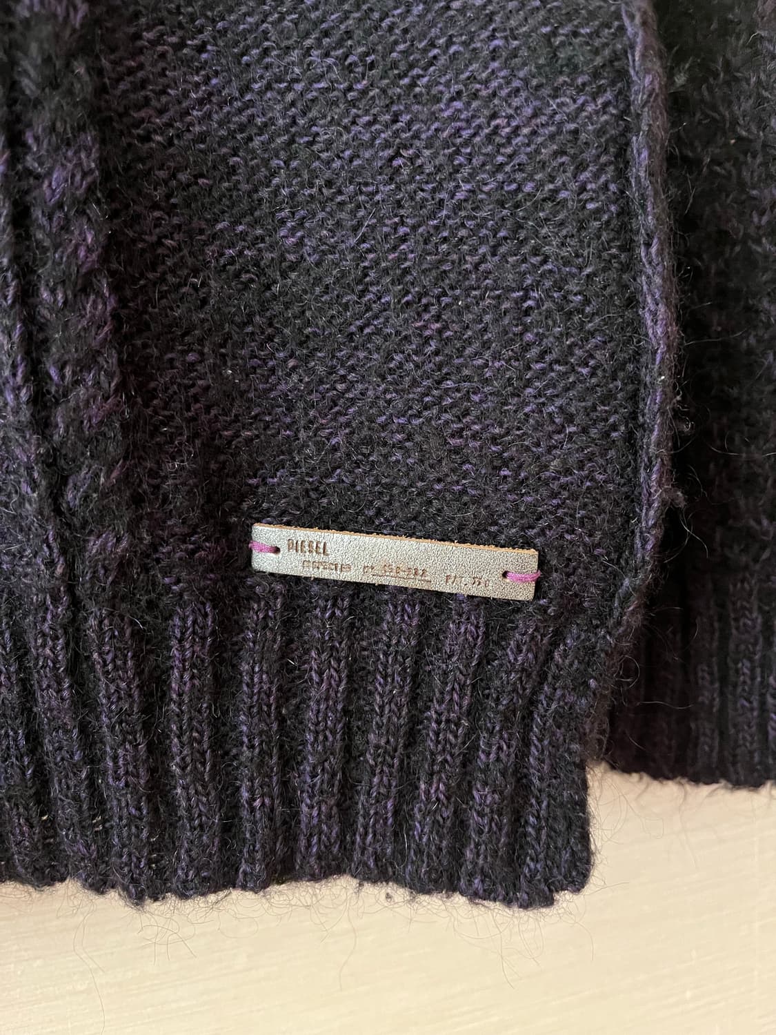 DIESEL 니트 티셔츠 디젤 상품이미지4