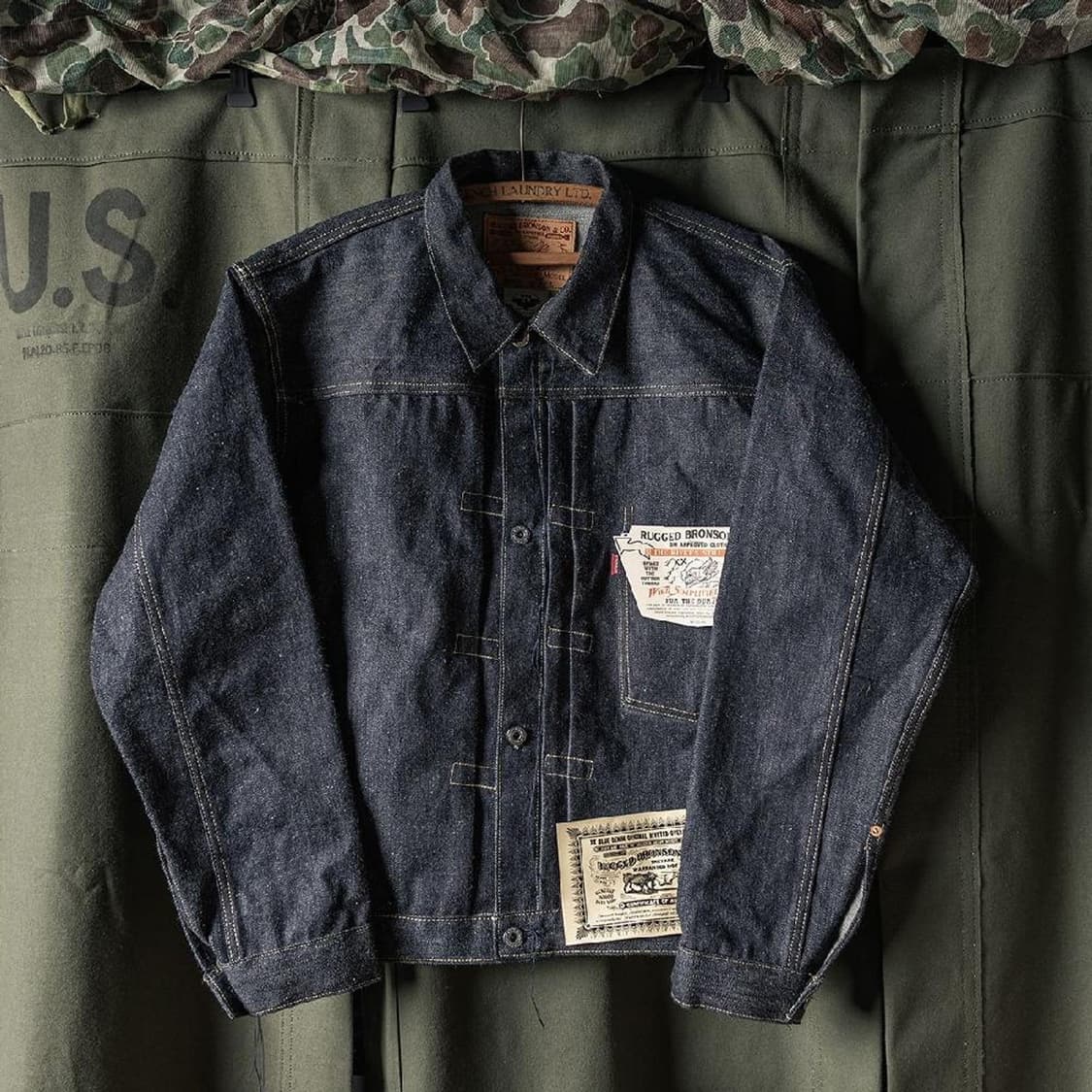 브론슨 / s806xx, s801xx 셀비지 데님 셋업 / 42,31 상품이미지3