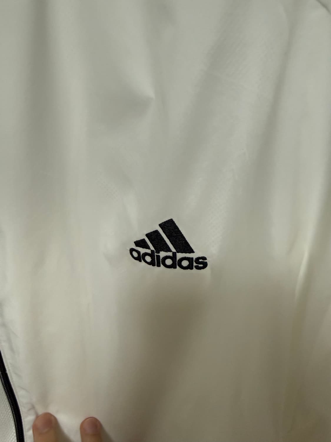 아디다스 화이트 바람막이 2xl 상품이미지3