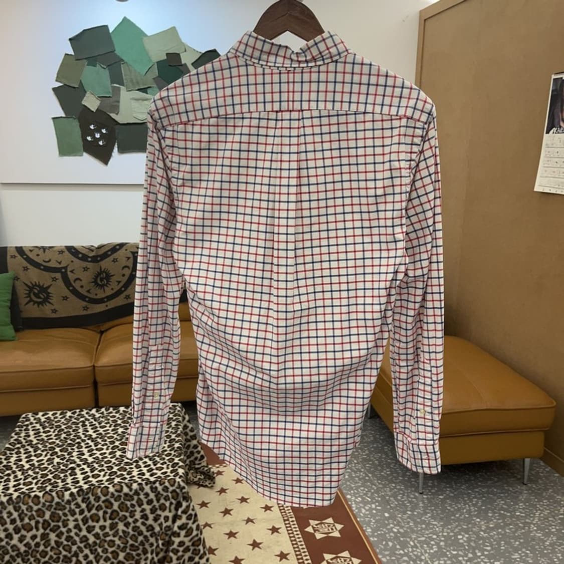 폴로 랄프로렌 컨트리 옥스포드 슬림핏 체크 셔츠 S C09438 상품이미지4