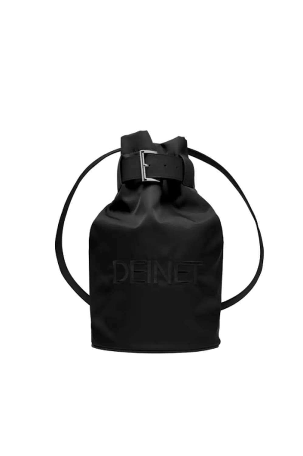 DEINET LOGO BUCKET BAG IN BLACK 상품이미지1