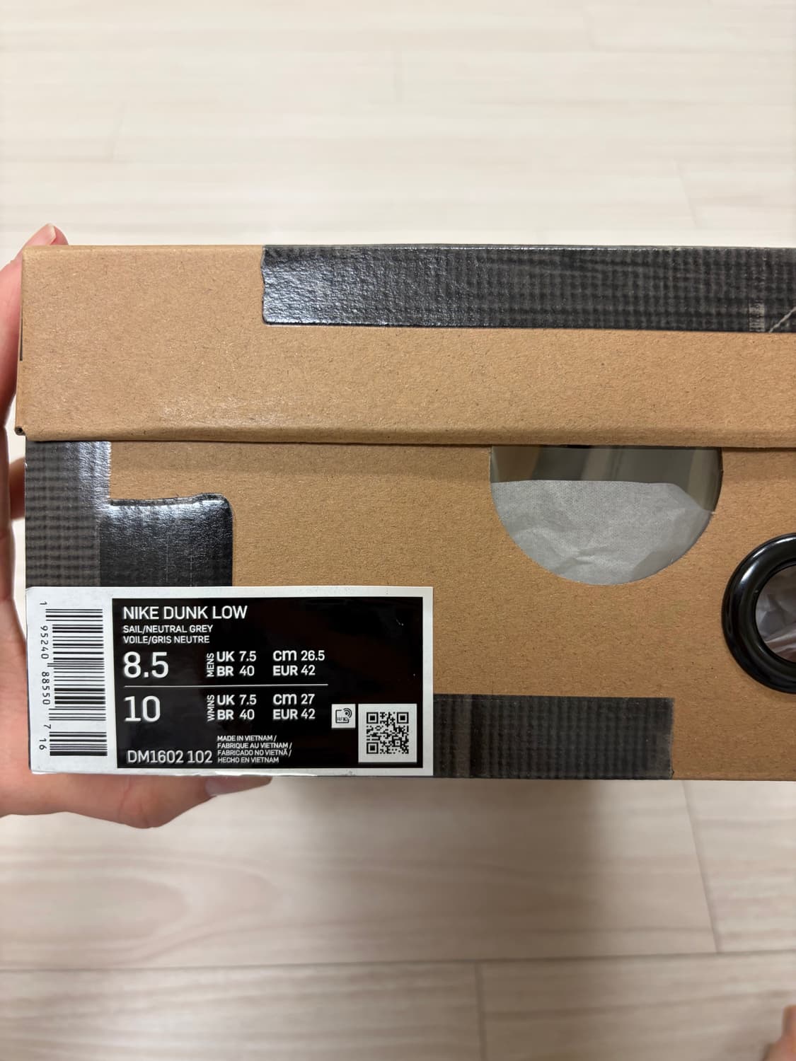 [265] 나이키 x 오프화이트 덩크 로우 더 50 - 로트 46 상품이미지9