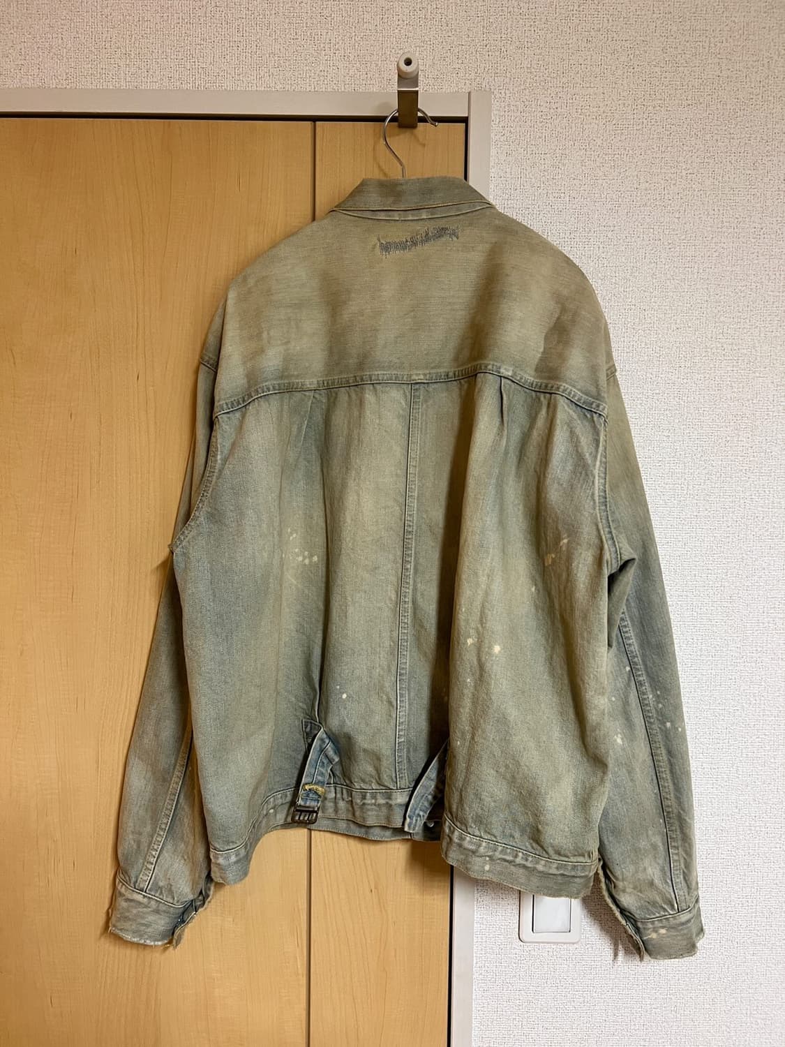 [48]24AW 아프레쎄 1st 데님자켓 블리치 상품이미지2