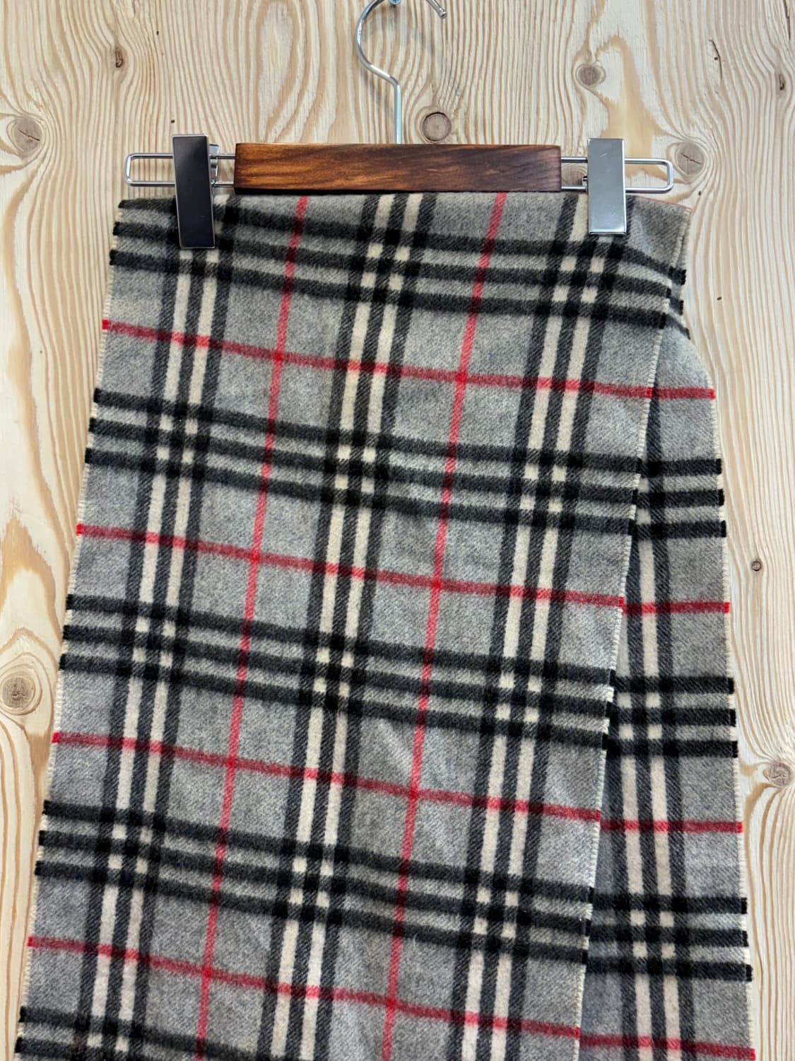 버버리 캐시미어 체크 머플러 상품이미지2