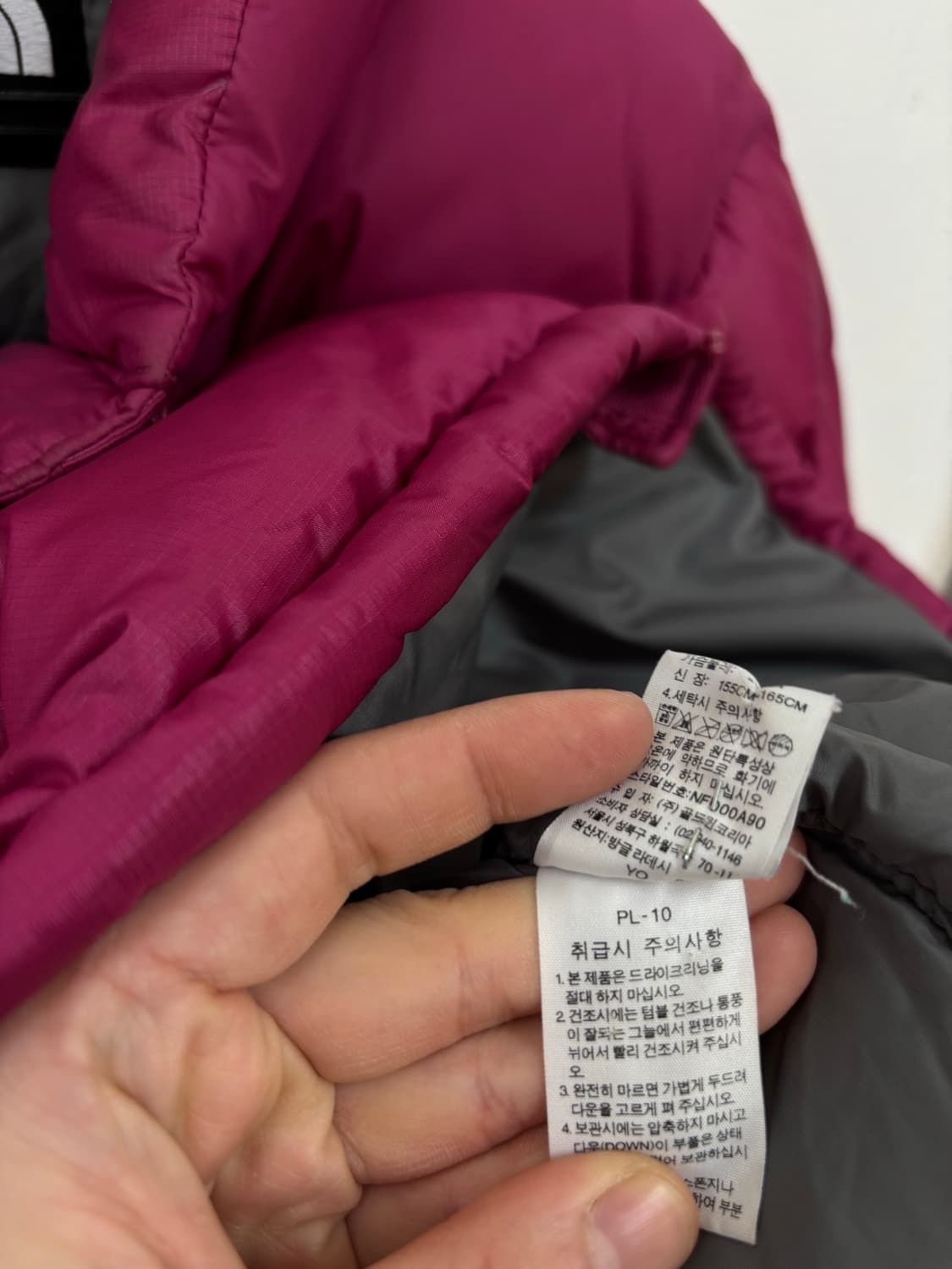 노스페이스 눕시 우먼 다운패딩 상품이미지7