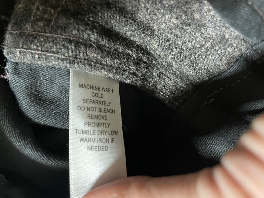 RRL 블랙 워크 스트레이트 레그 진(32x32) 상품이미지5