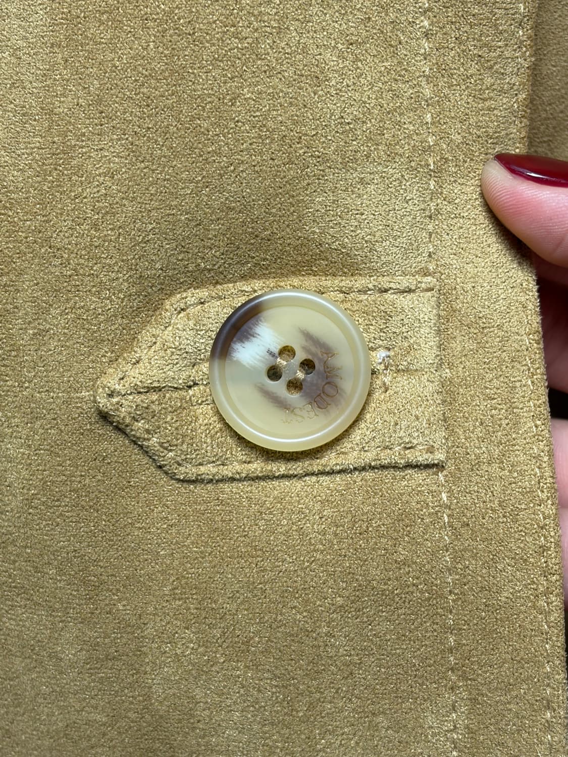 모데스트무드 런던무스탕 베이지 상품이미지4